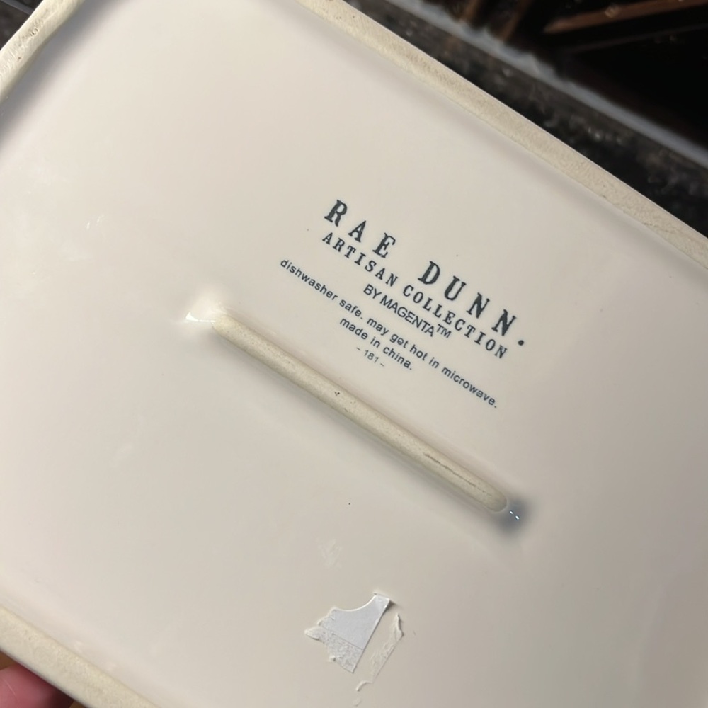 Rae Dunn White Leftovers Container - Picture 3 of 6